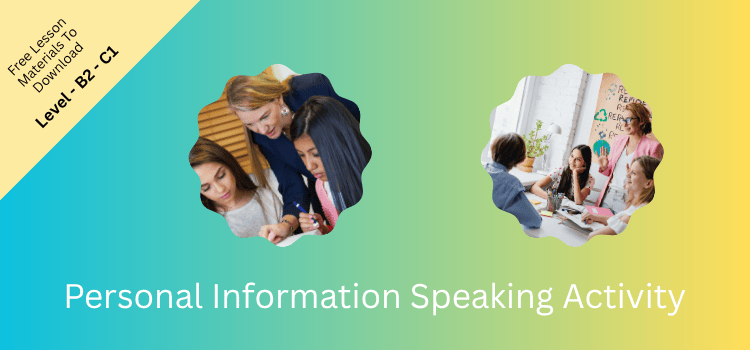 Personal Information Speaking Activity